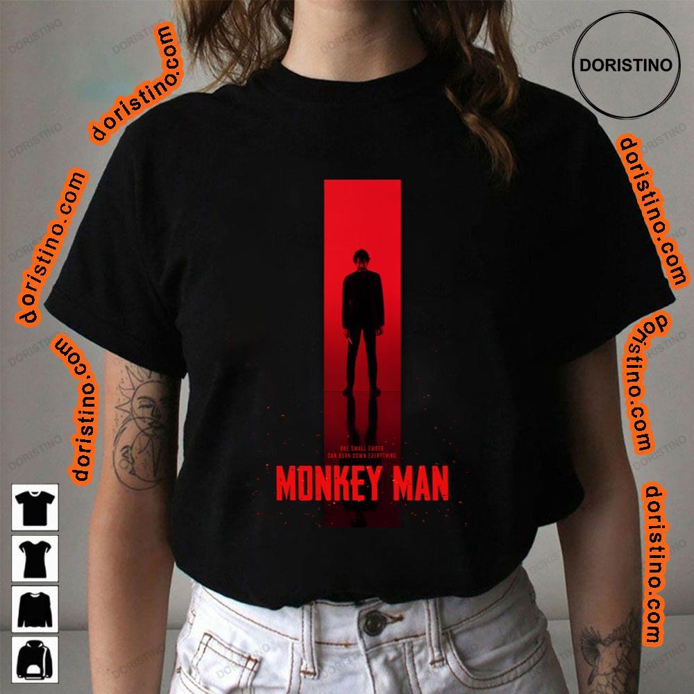 Monkey Man 2024 Tshirt Sweatshirt Hoodie